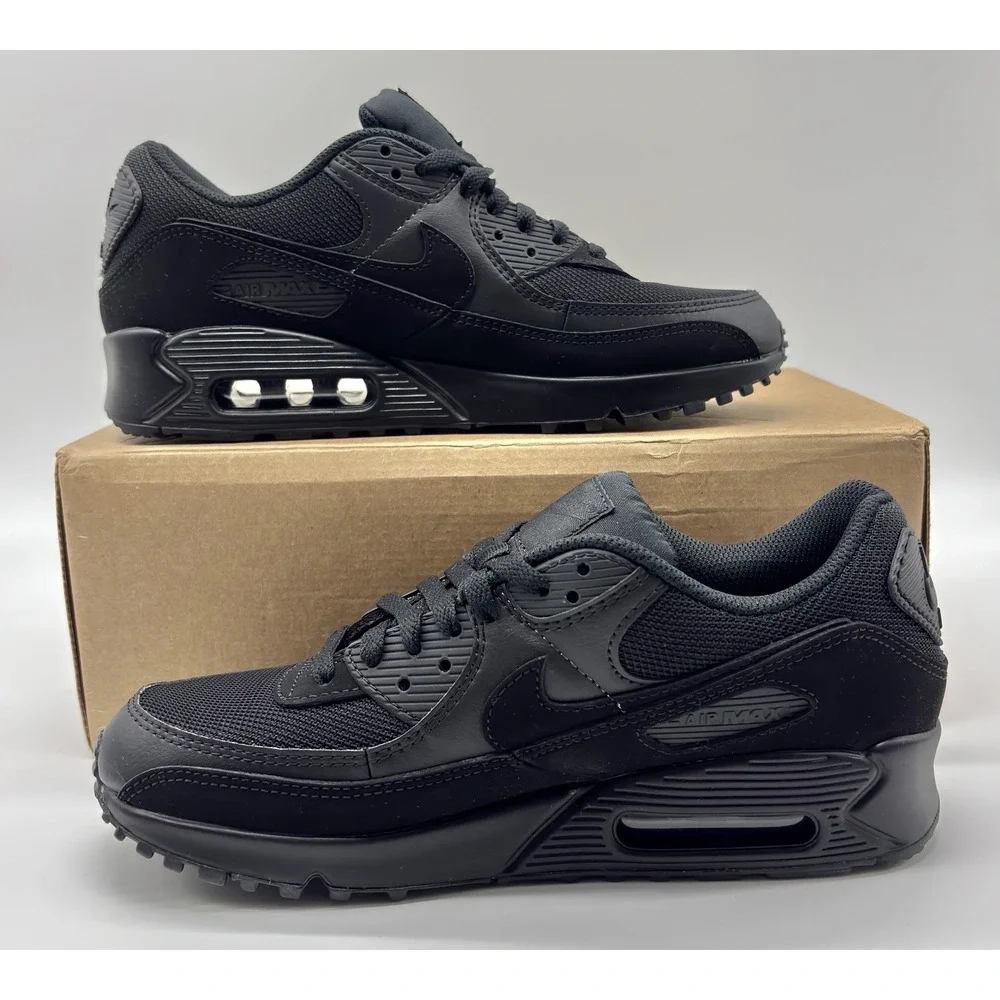 Nike Air Max 90 Triple Black Size 8.5 CN8490 003